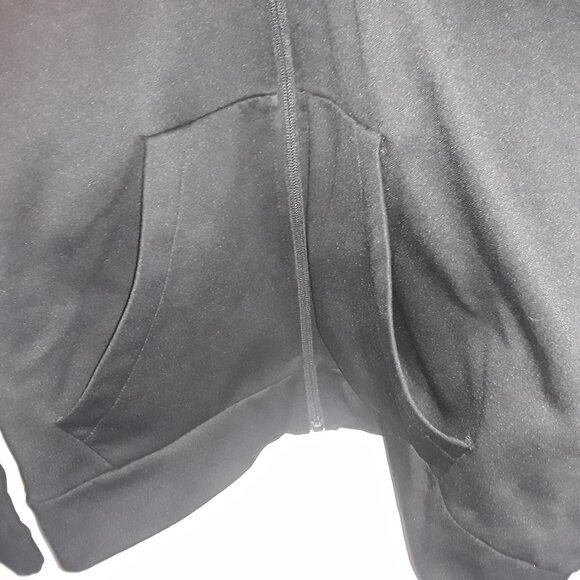 Mens Nike Dri-Fit,Small Black Long Sleeve Zip Up , and Hoody. Great Shape! - Picture 3 of 7